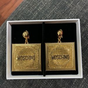 H&M Moschino Earrings New in box